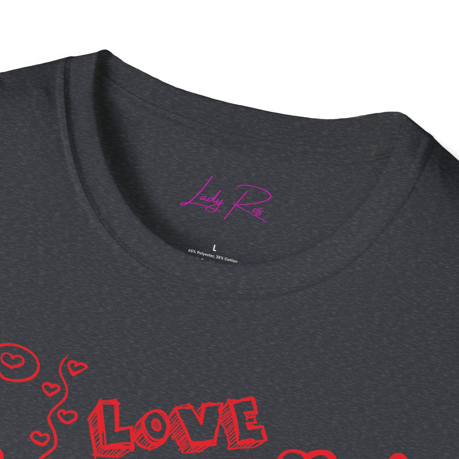 Playful Love Doodle Women’s T-Shirt – Valentine’s Day Edition