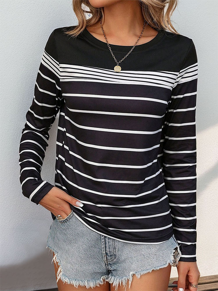 Striped Long Sleeve Tee