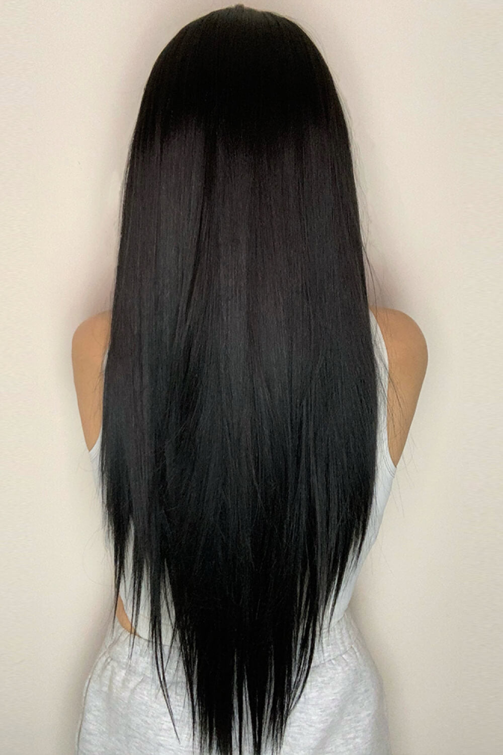 26" Long Straight Lace Front Wig