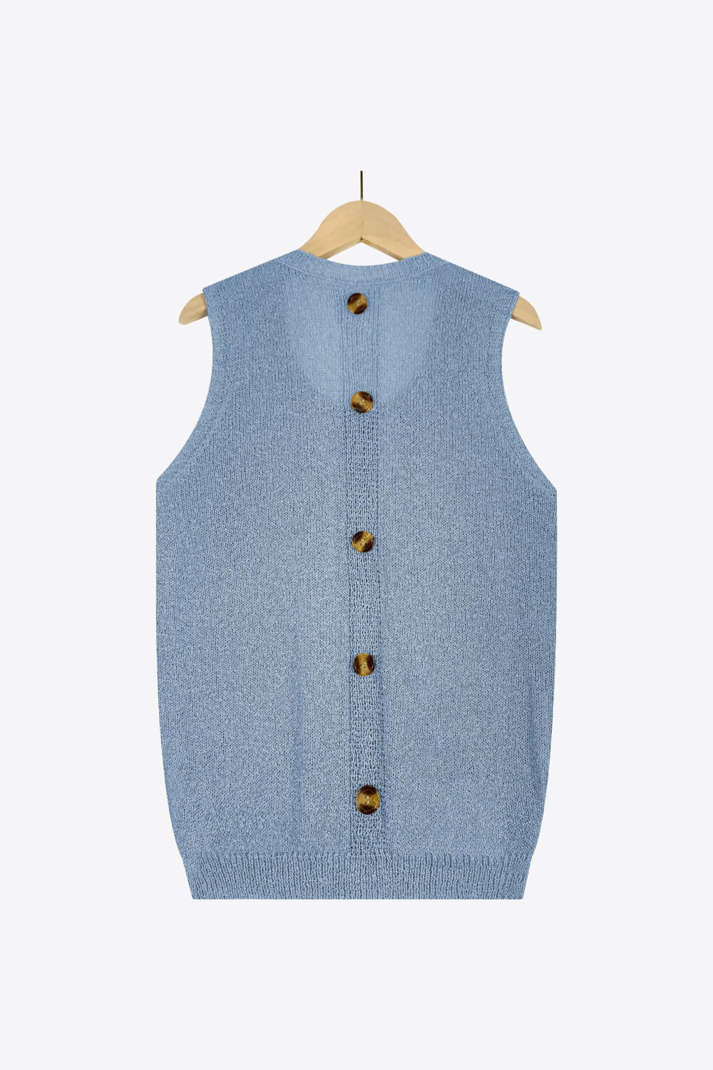 Buttoned Pocket Tank