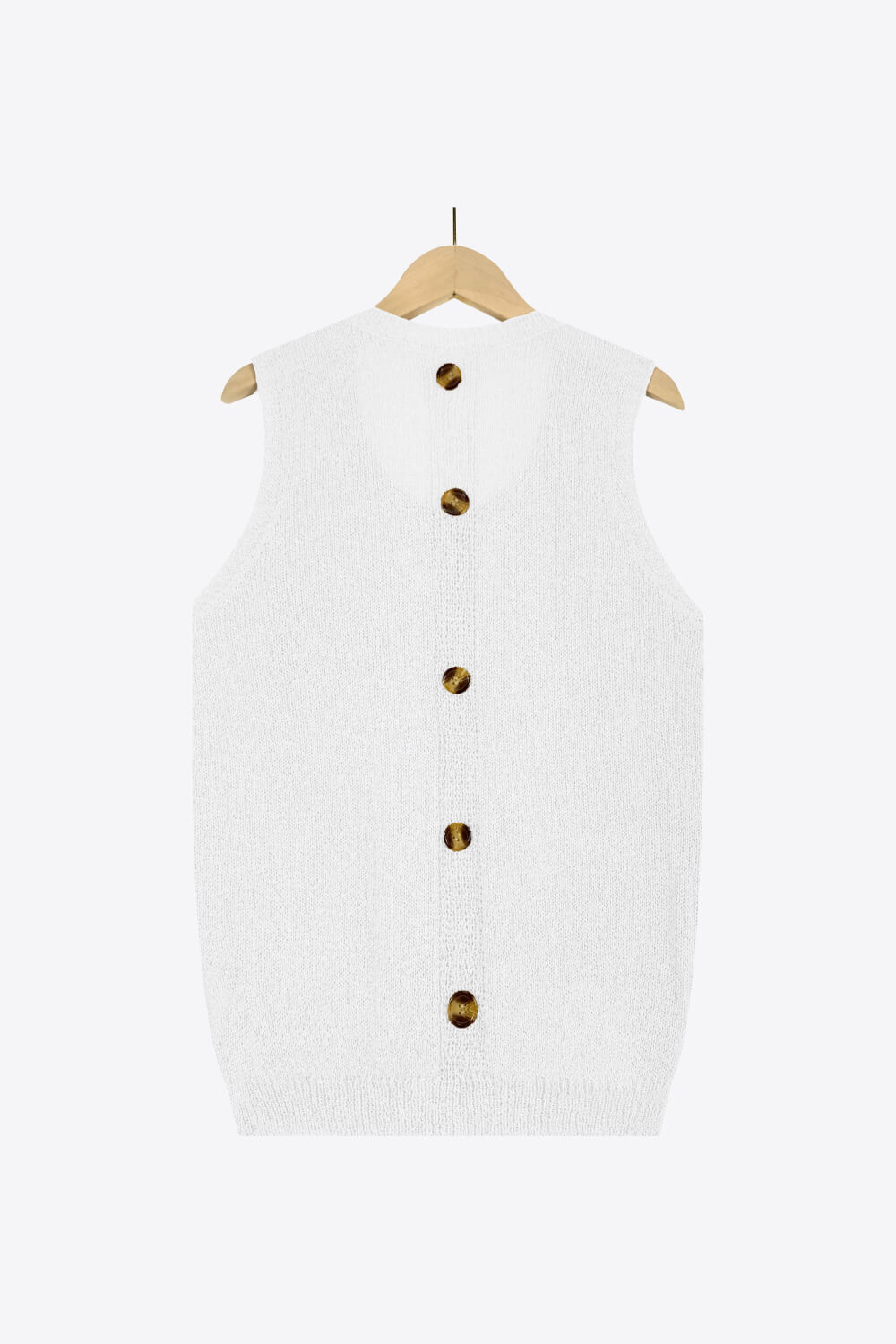 Buttoned Pocket Tank