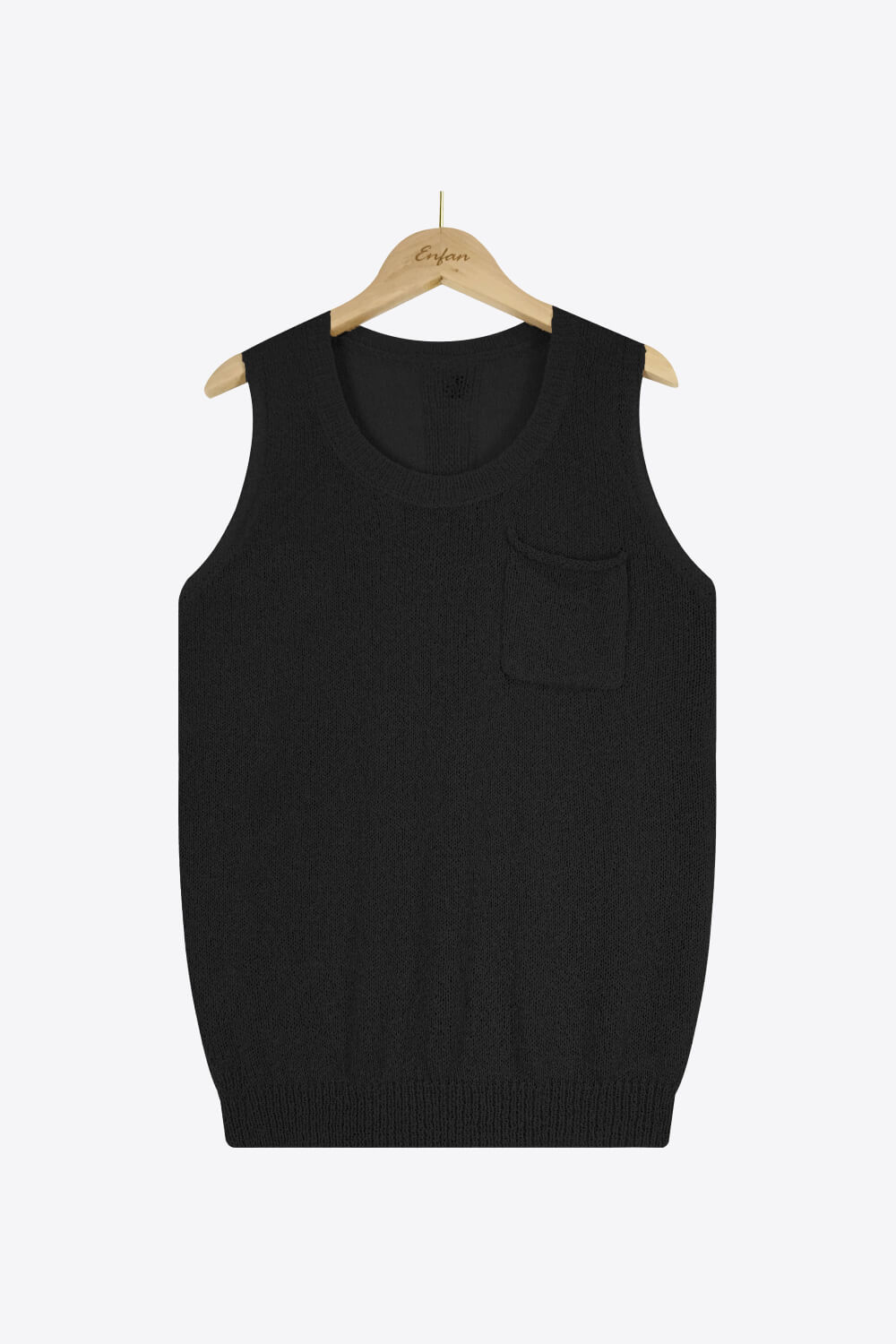 Buttoned Pocket Tank