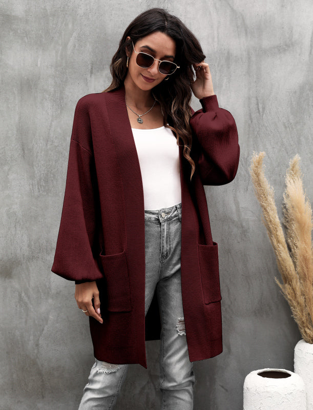 Casual/ Comfortable And Warm Sweater Coat