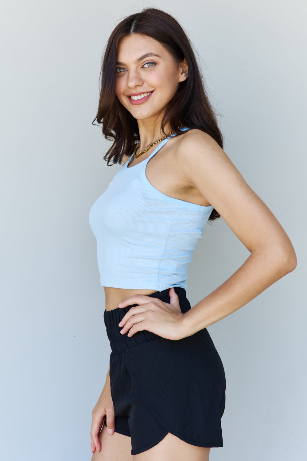 Casual Tank Top in Blue