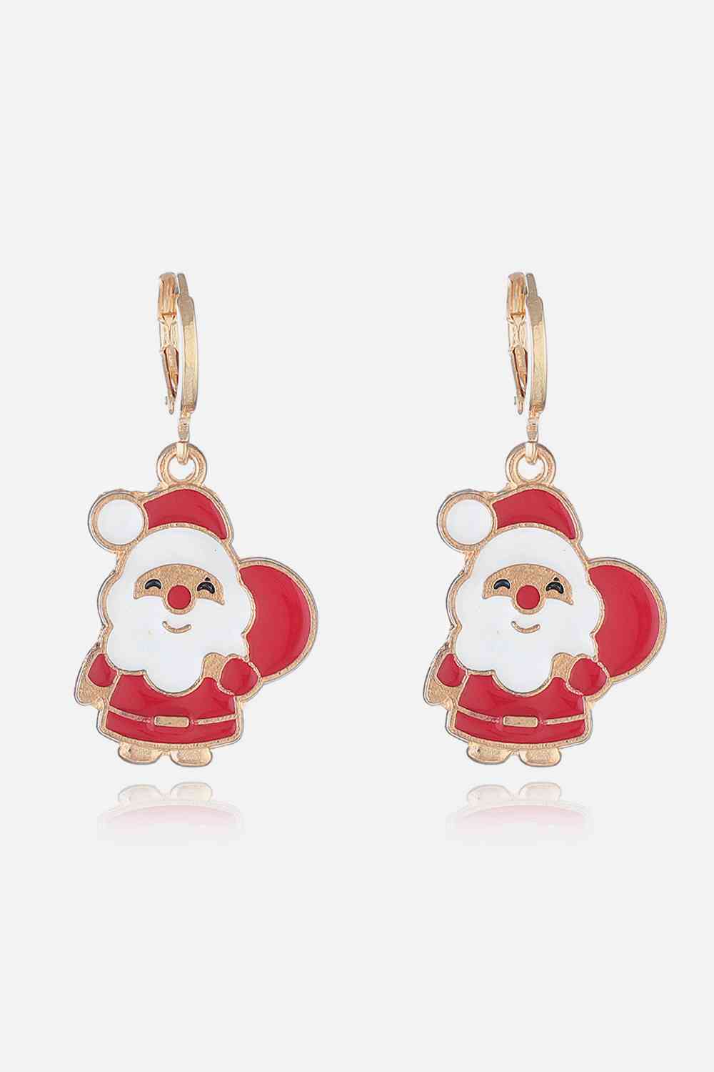 Christmas Alloy Earrings for Women Style L One Size