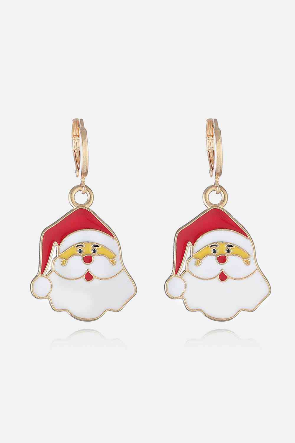 Christmas Alloy Earrings for Women Style A One Size