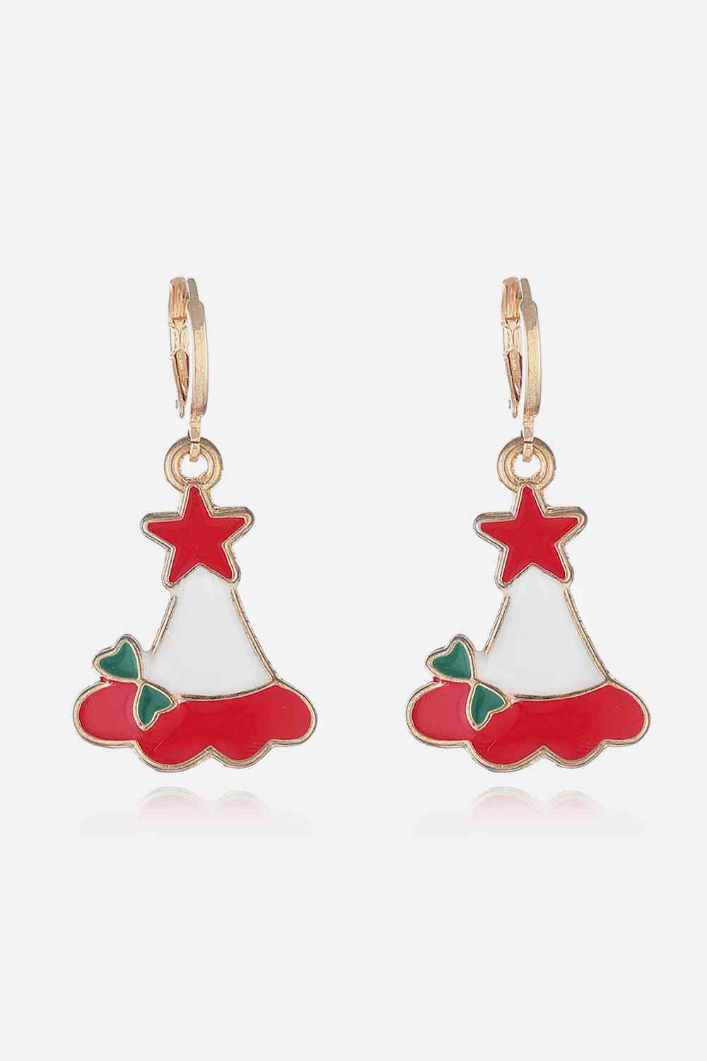 Christmas Alloy Earrings for Women Style G One Size