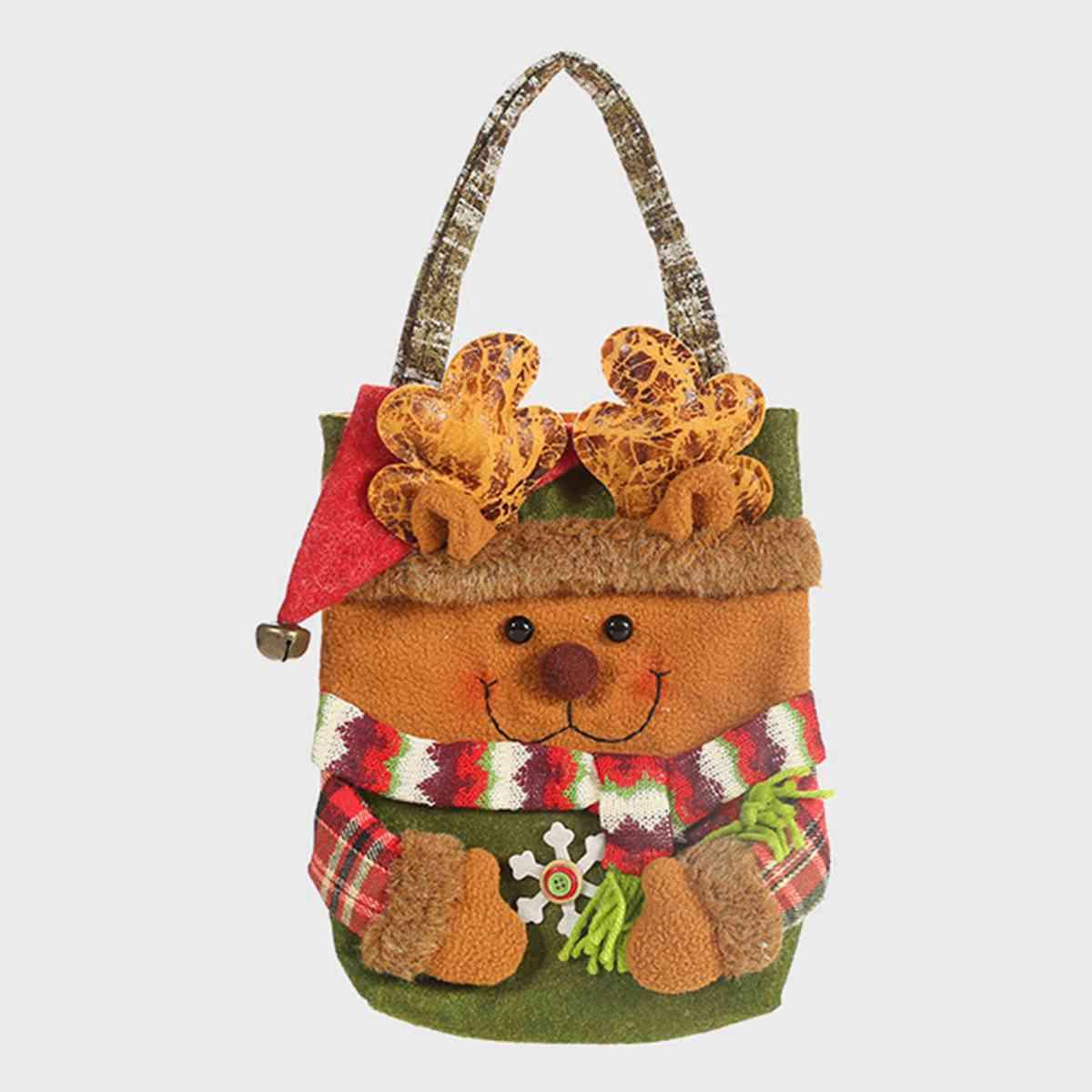 Christmas Gnome Gift Bag for Women Caramel One Size