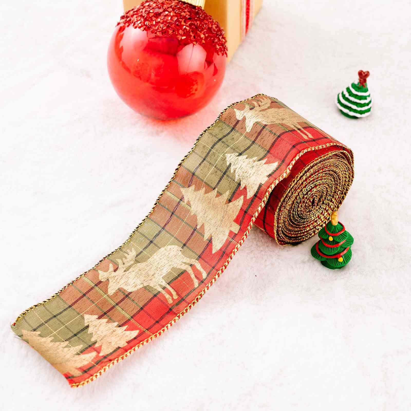 Christmas Ribbon for Women Style H One Size