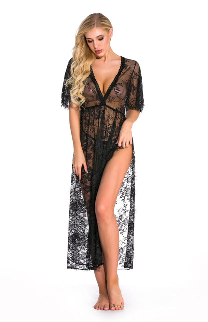 Christmas Sexy Babydoll Lace Nightgown