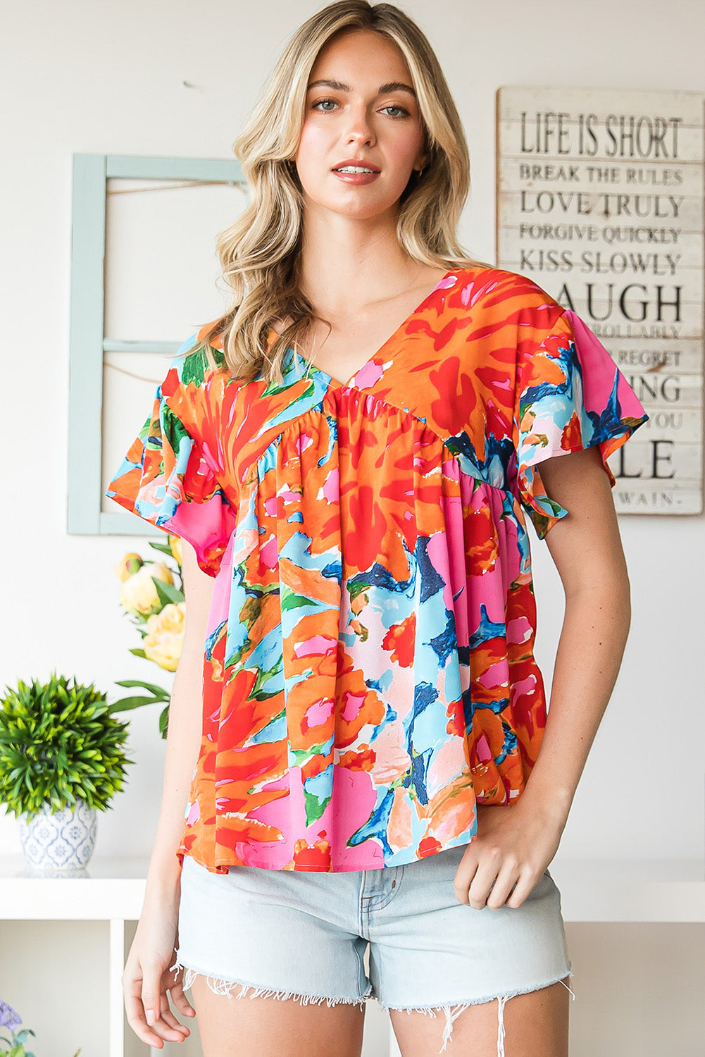 Floral Blossom Blouse