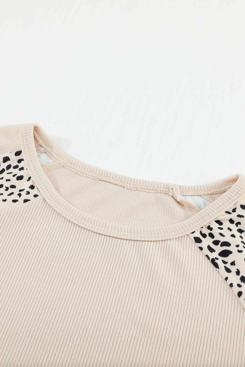 Leopard Raglan Top