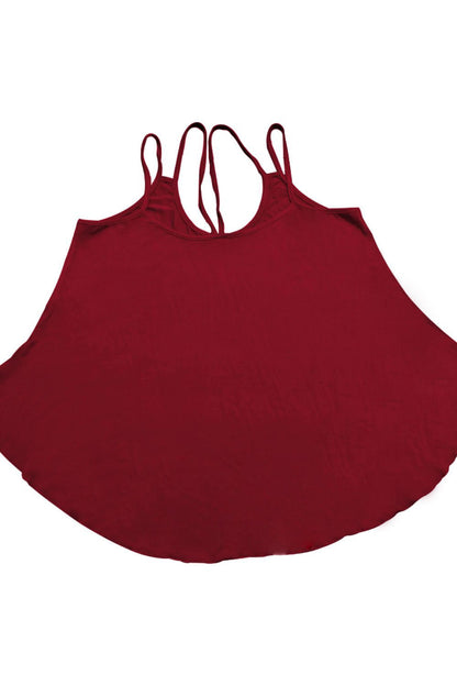 Sleeveless Camisole with Double Straps