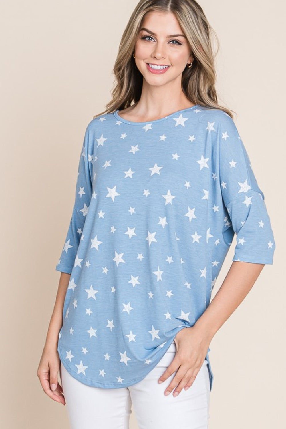 Starlight Night Tunic Misty Blue