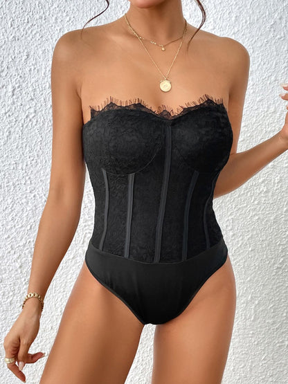 Sweetheart Neck Bodysuit