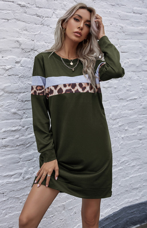 Women's Fashion Trend Casual Sweater Dress