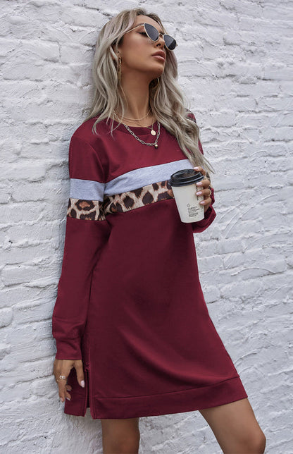 Women's Fashion Trend Casual Sweater Dress