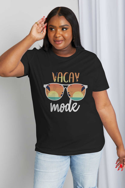 Women's Full Size Vacay Mode Tee