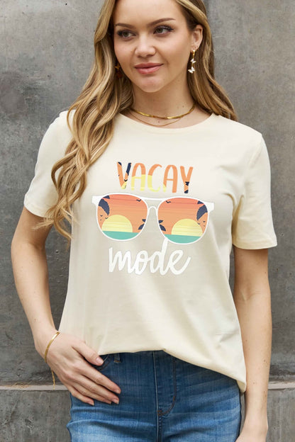 Women's Full Size Vacay Mode Tee