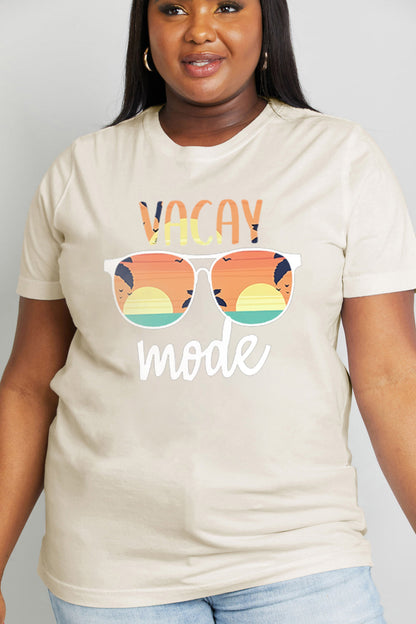 Women's Full Size Vacay Mode Tee