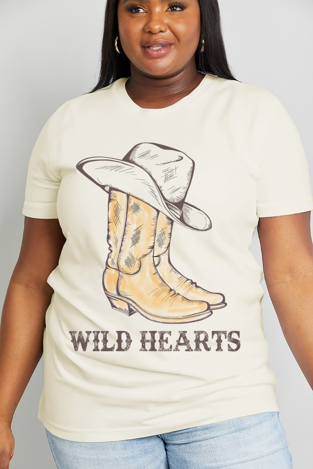 Women's Full Size Wild Hearts Tee