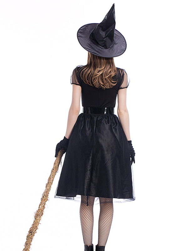 Women's Halloween Black Witch Costume