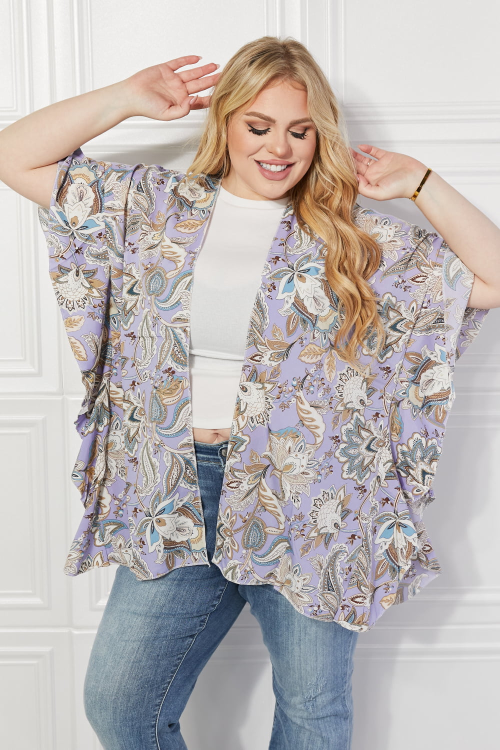 Women's Secret Garden Floral Kimono