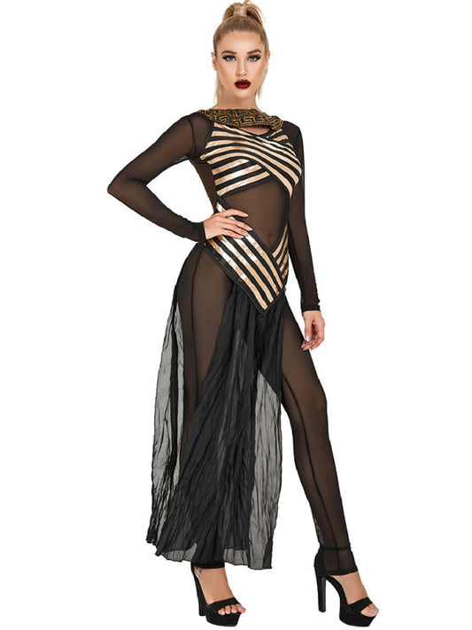 Women's Sexy Halloween Greek Goddess Cleopatra Costume