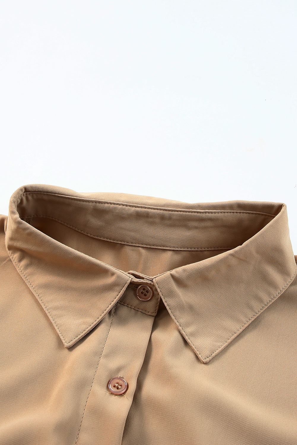 Women's Three-Quarter Sleeve Slit Shirt