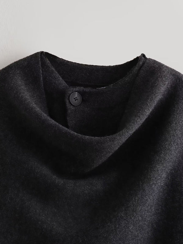 Women's Warm Loose Warm Loose Lamb Wool Plush Jacket Charcoal grey