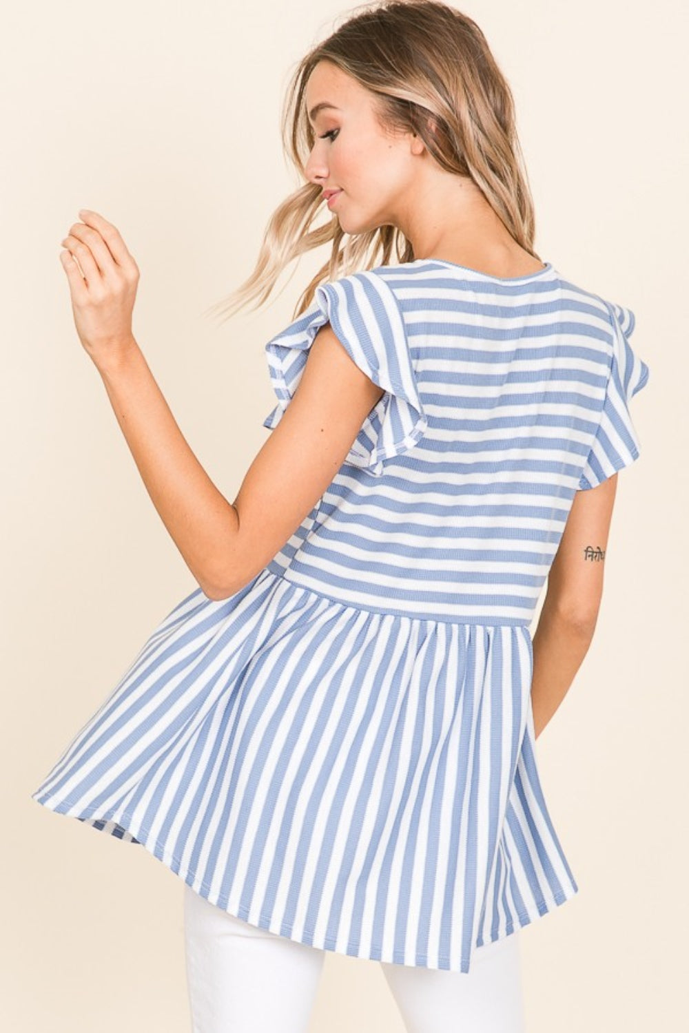 Classic Striped Blouse - Work to Weekend Style