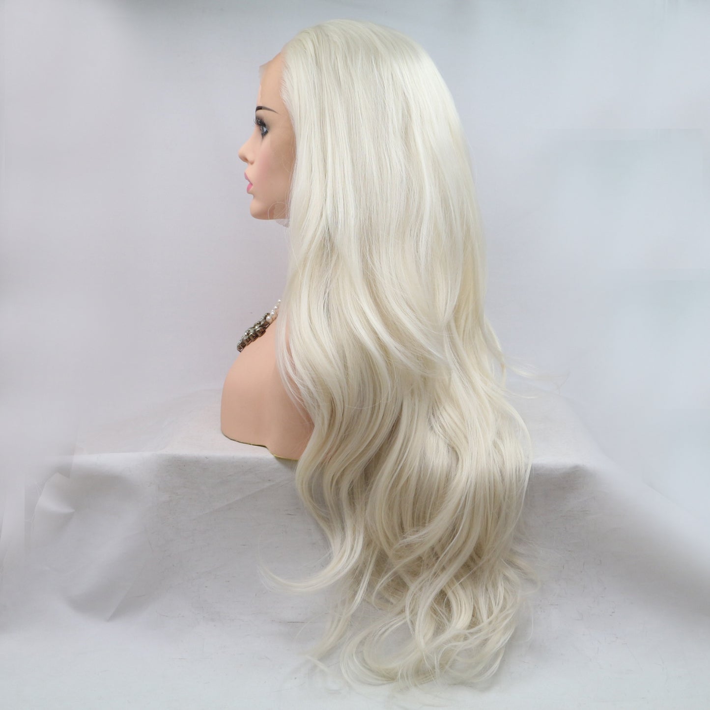 24" Wavy Lace Front Wig