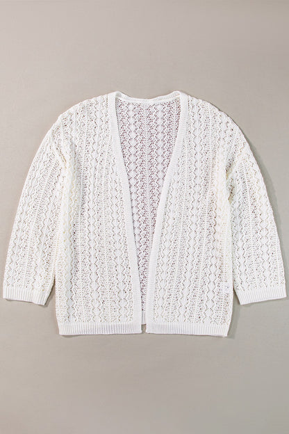 Women's Lace-Look Cardigan