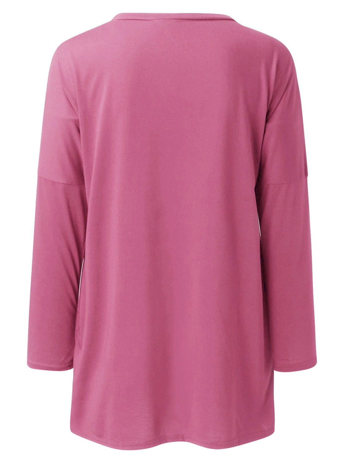 Full Size Round Neck Long Sleeve T-Shirt Moonlit Mauve