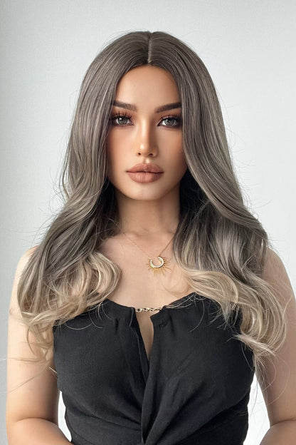 24" Long Straight Heat Resistant Synthetic Wig