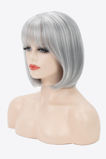 9" Short Straight Bob Wig