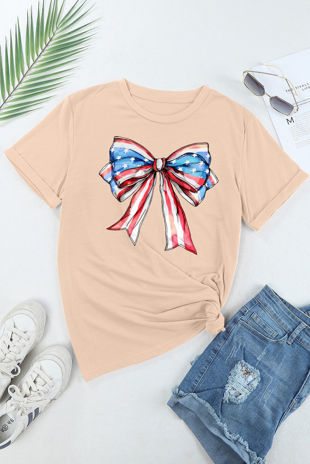 Patriotic Bow Tee