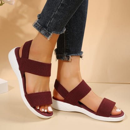 Comfy Rubber Sole Open Toe Sandals