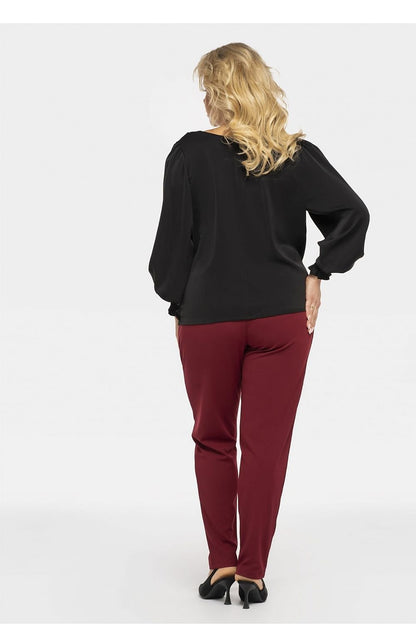 Plus Size Peplum Blouse