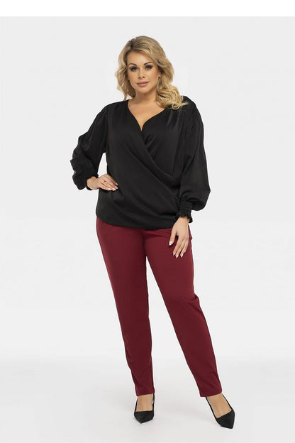 Plus Size Peplum Blouse