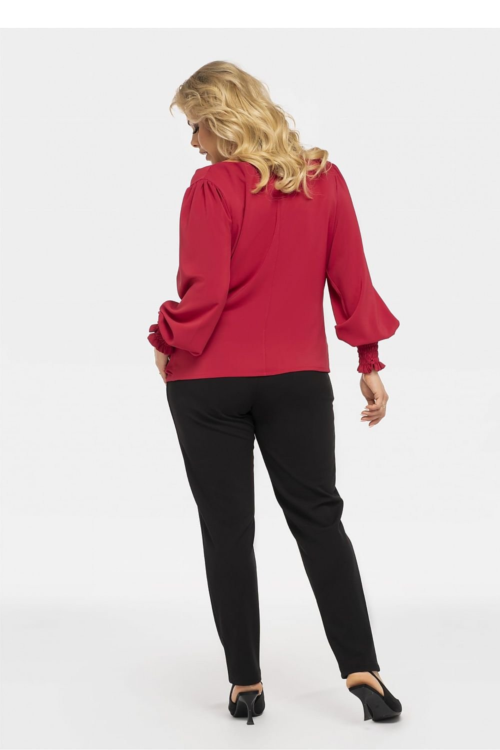 Plus Size Peplum Blouse