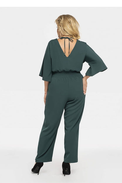 Plus Size Wrap Jumpsuit