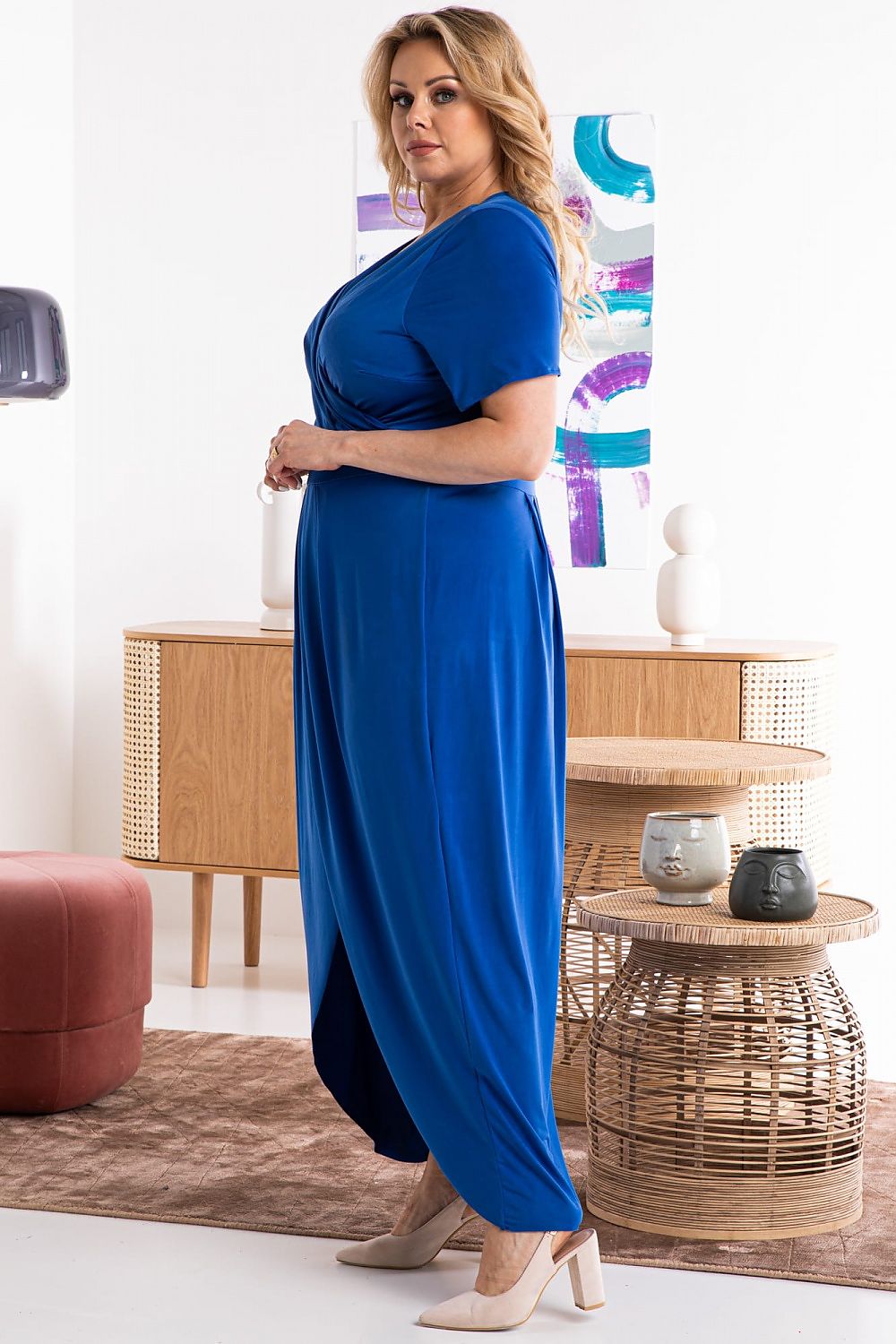 Elegant Plus Size Maxi Dress