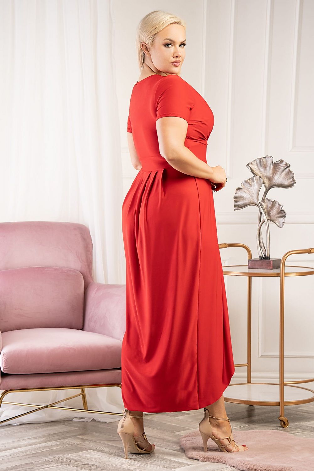 Elegant Plus Size Maxi Dress