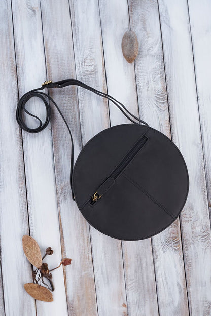 Leather Bucket Bag