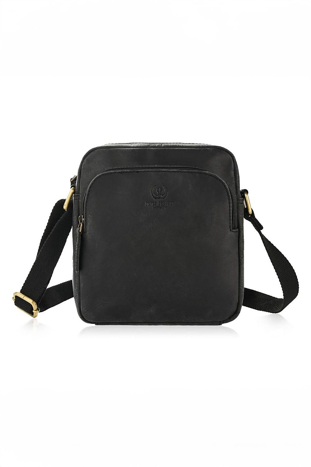 Leather Postman Bag black one-size-fits-all