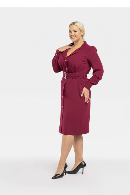 Plus Size Button-Down Dress