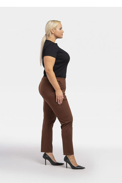 Plus Size Knit Jogger Pants