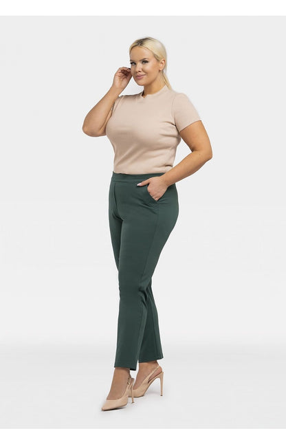 Plus Size Knit Jogger Pants