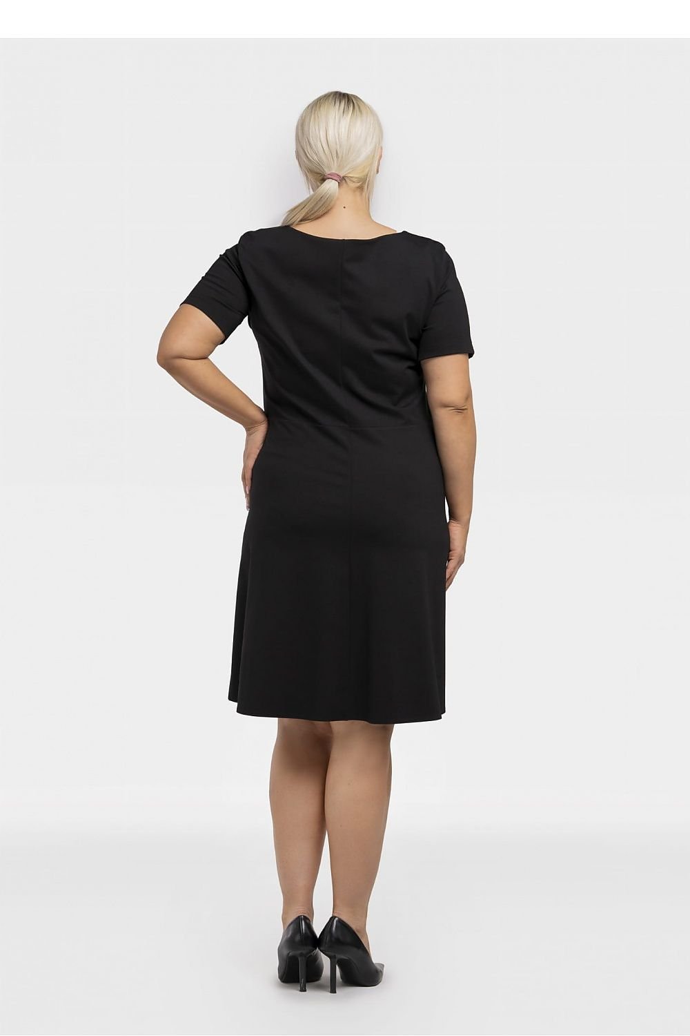 Plus Size Trapeze Knit Dress